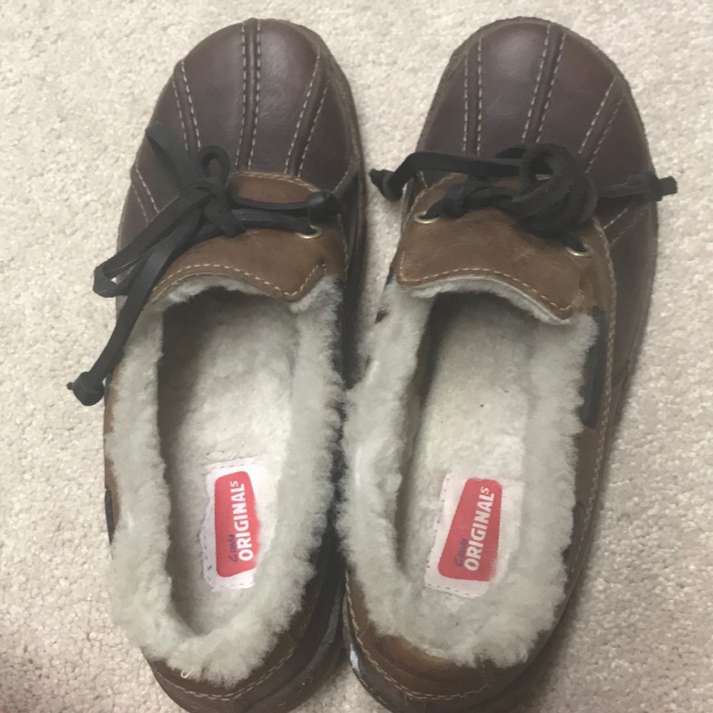 Clark’s fur lined waterproof shoes